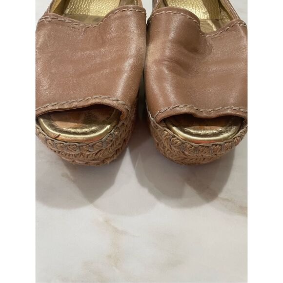Authentic Prada Leather Espadrilles Size 38.5 - Picture 8 of 16